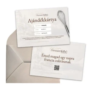 Nyomtatott ajándékkártya